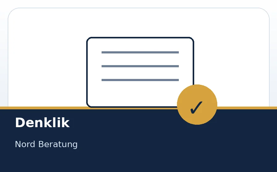 Denklik / Anerkennung